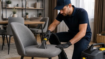 Limpieza profesional de sillas y sillones tapizados