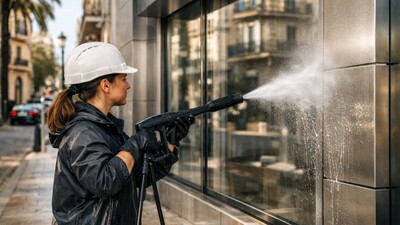 Servicio de limpieza de alta presión en Valencia