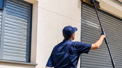 Limpieza de fachadas, persianas y toldos con Karcher: mantenimiento profesional